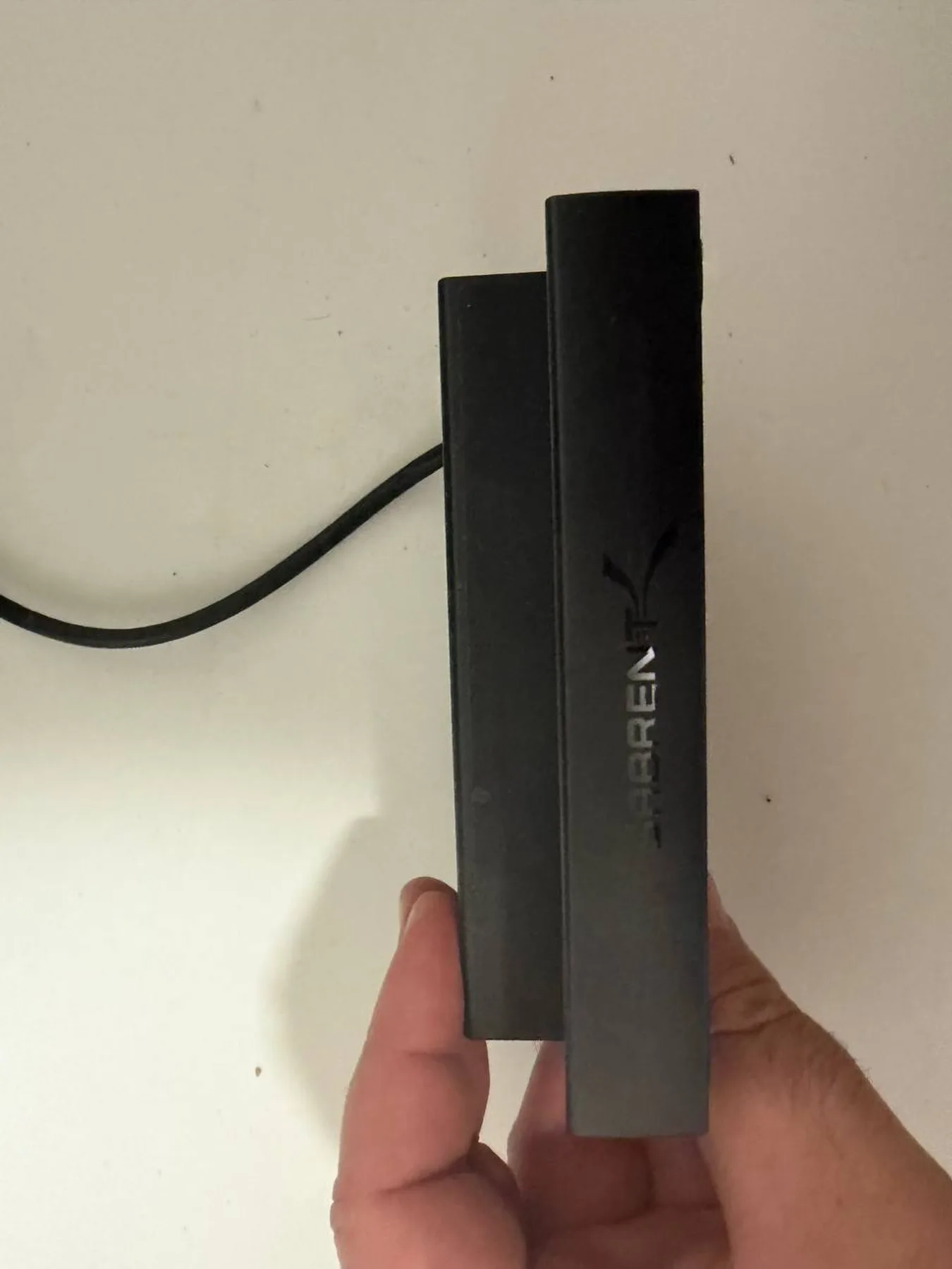 Back of Sabrent handheld gaming dock