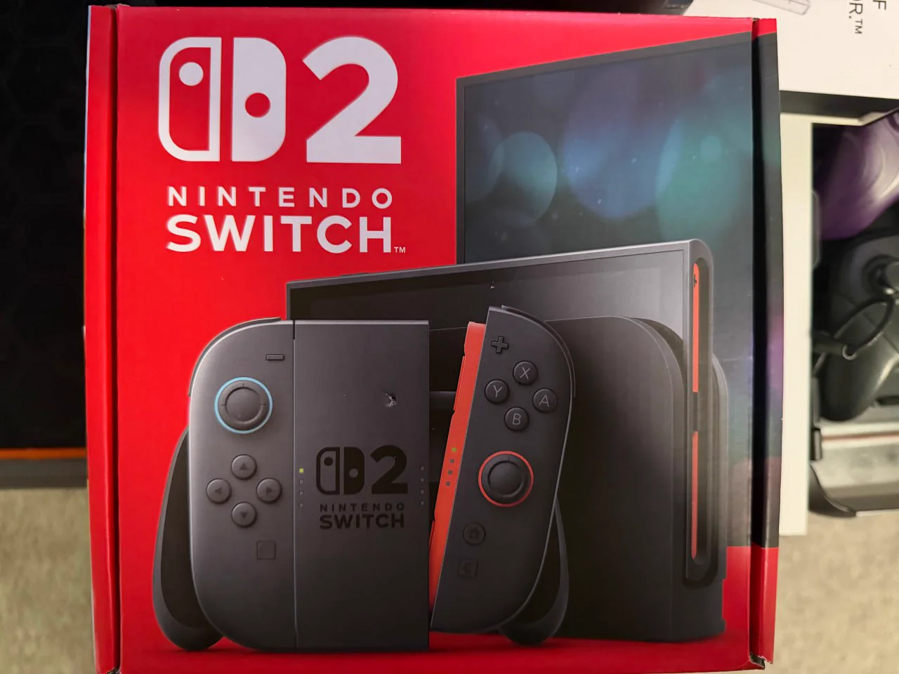 Nintendo Switch 2 original retail box