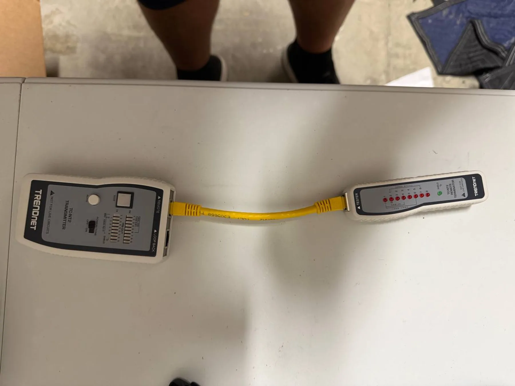 TRENDnet TC-NT2 network cable tester with remote